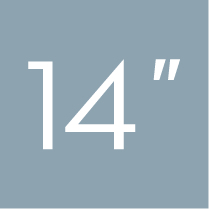 14" House Number Sizing Chart