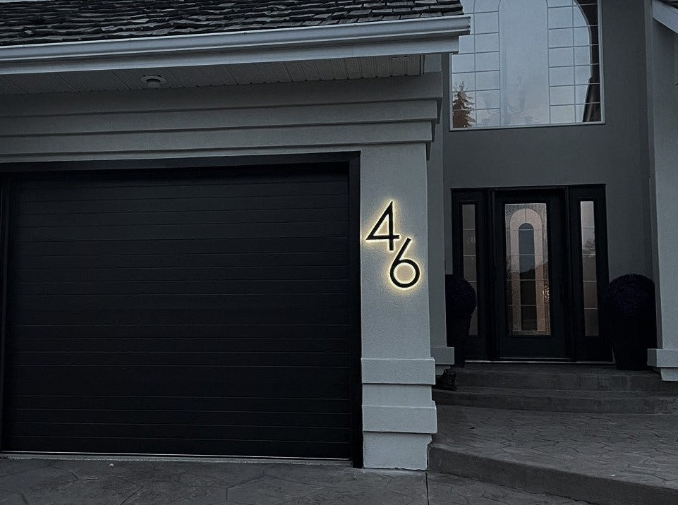 LED HOUSE NUMBERS