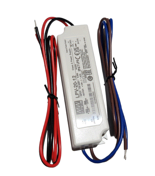 12V Power Supply Hard Wire - House Numbers Canada